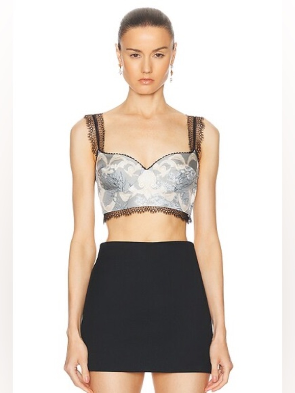 Versace Silk Bralette